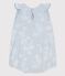 Babies' Hawaiian Themed Cotton Playsuit PLEINAIR /MARSHMALLOW