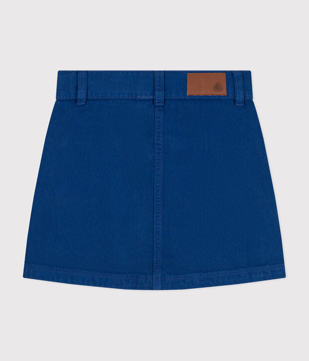Girls' Denim Skirt blue