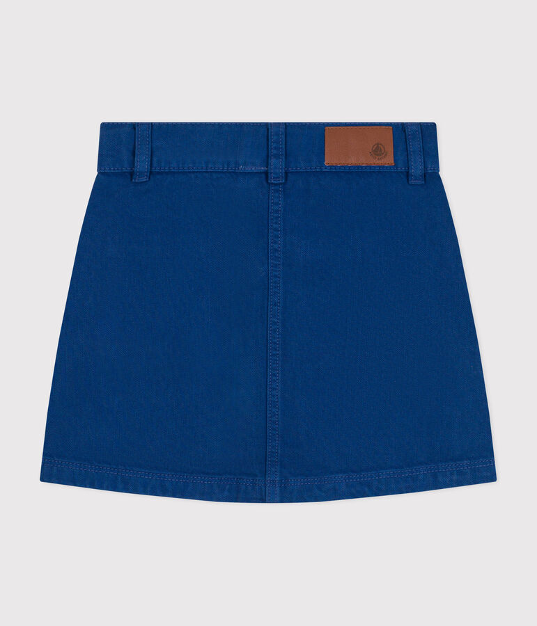 Girls' Denim Skirt blue