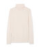 women's light cotton polo neck FLEUR pink