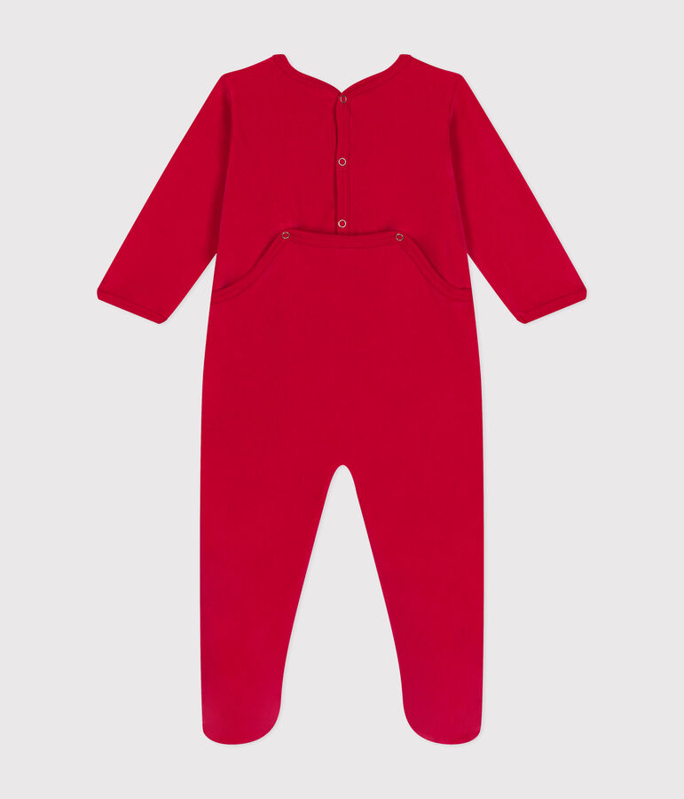 Dors bien en velours b&eacute;b&eacute; CORRIDA red