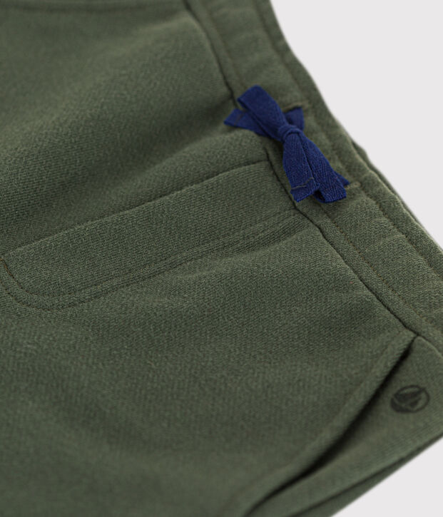 Boys' jogging trousers green
