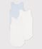 Sleeveless Organic Cotton Bodysuits - 3-Pack variante 1