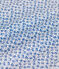 Babies' floral cotton 2 TOG sleeping bag MARSHMALLOW blue/INCOGNITO