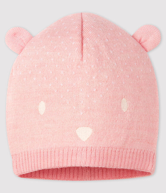 Baby's woolly hat MINOIS pink