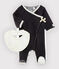 Babies' Velour Sleepsuit and Bib Set variante 1