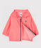Babies' Unisex Recycled Polyamide Windbreaker GROSEILLER pink/MARSHMALLOW white