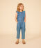 Girls' Jumpsuit DENIM CLAIR blue