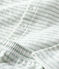 Babies' Organic Striped Tube Knit Clothing - 2-Piece Set MARSHMALLOW white/HERBIER