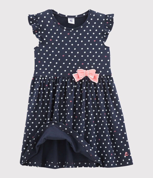 Girls' Dress blue/multicolor