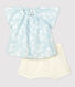 Babies' Organic Poplin Hawaii Print Clothing - 2-Piece Set