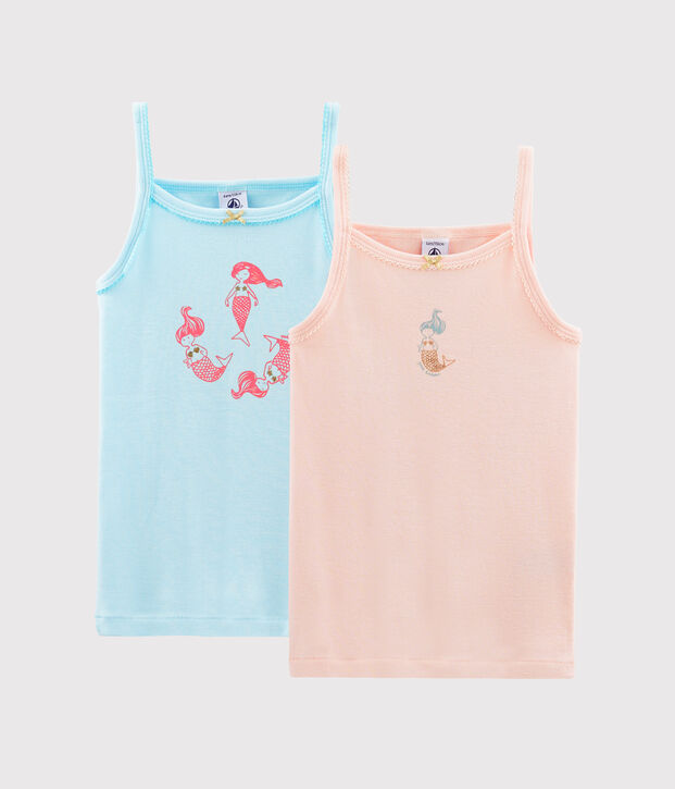 Girls' Strappy Tops - 2-Piece Set multicolor