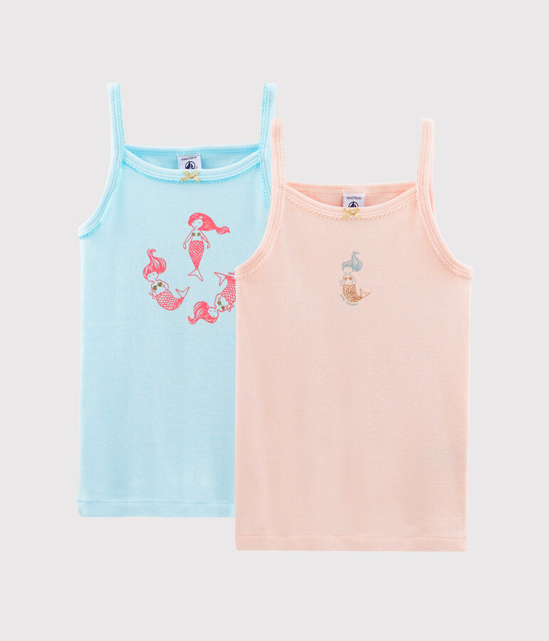 Girls' Strappy Tops - 2-Piece Set multicolor