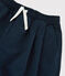 Boys' Comfy Cotton Serge Trousers SMOKING blue