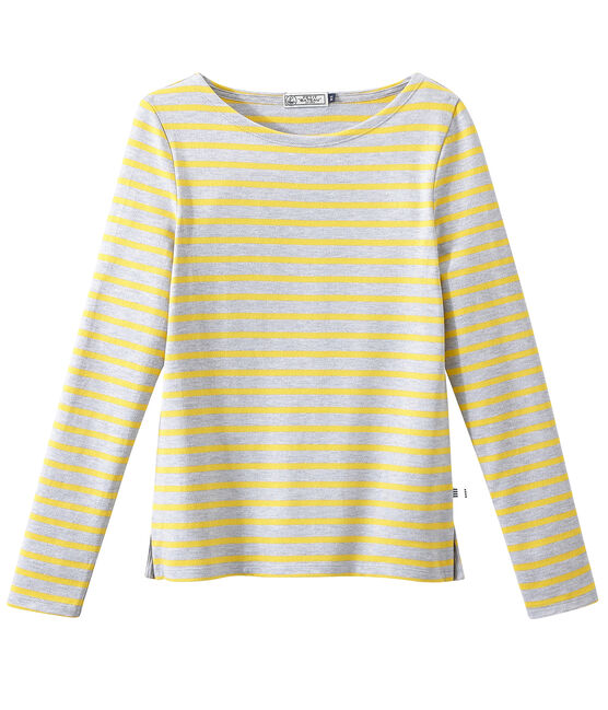 Iconic breton POUSSIERE grey/BLE yellow