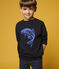 Boys' Fleece Sweatshirt SMOKING blue