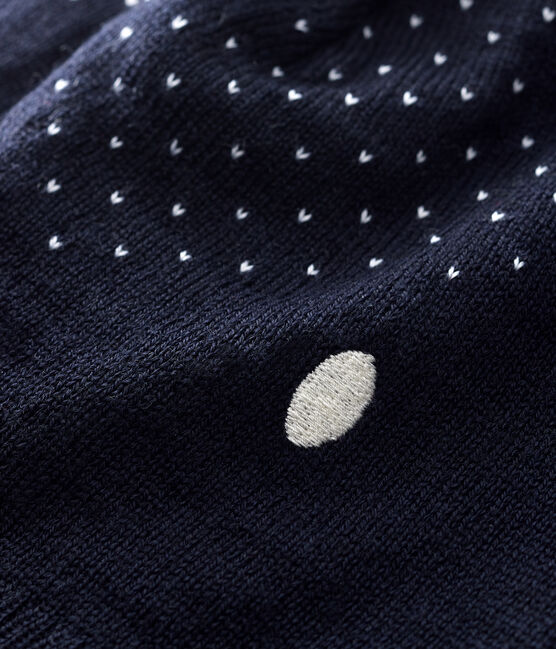 Baby's woolly hat SMOKING blue