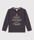 Boys' Long-Sleeved Cotton T-Shirt