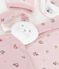 Babies' floral-print velour gift set variante 1