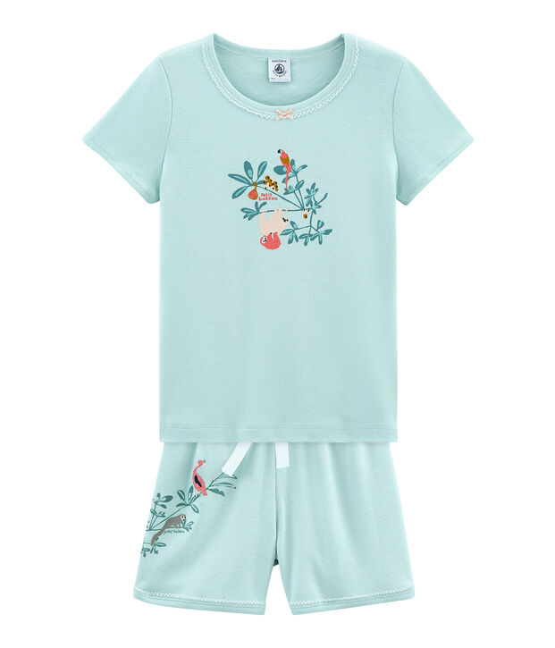 Girls' short Pyjamas blue