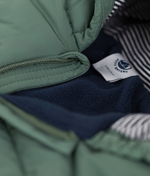 Babies' Recycled Snowsuit green