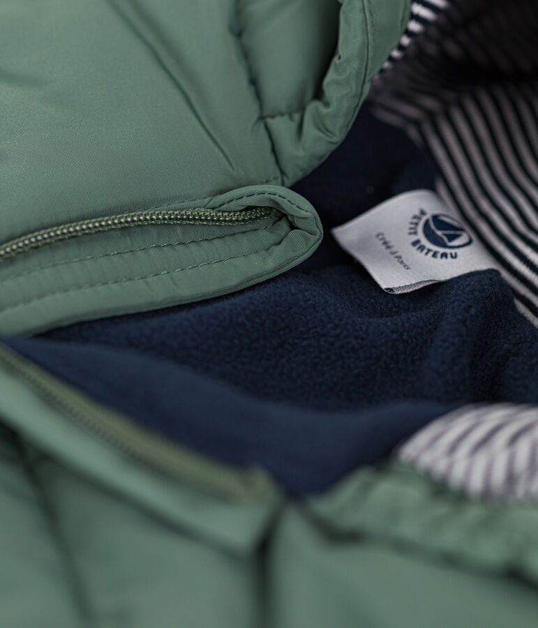 Babies' Recycled Snowsuit green