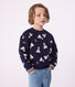 Children's printed cotton sweatshirt