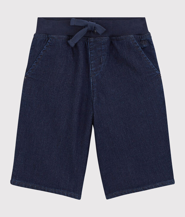 Boys' Denim Bermuda Shorts blue