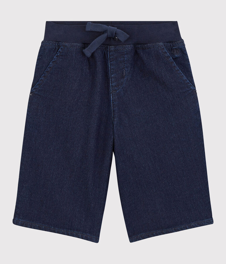 Boys' Denim Bermuda Shorts blue