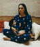 Pyjama Tajine Banane x Petit Bateau Nursing Pyjamas MEDIEVAL blue/MULTICO white