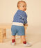 Babies' Terry Sweatshirt SURF blue/AVALANCHE