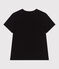 Women's The Straight cotton T-Shirt BLACK black