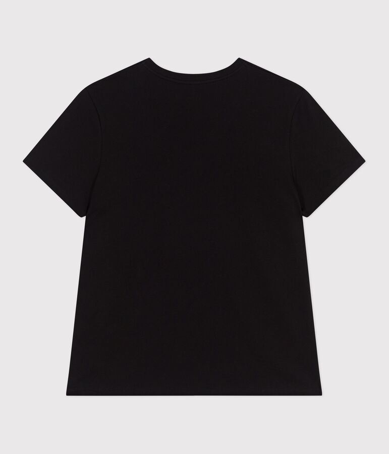 Women's The Straight cotton T-Shirt black