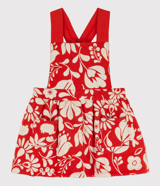 Babies' Sleeveless Patterned Quilted Tube Knit CASIMIR /AVALANCHE