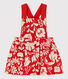 Babies' Sleeveless Patterned Quilted Tube Knit