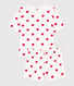 Women's Heart Themed Cotton Short Pyjamas