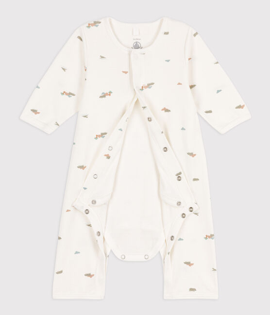 Printed Cotton Bodyjama MARSHMALLOW white/MULTICO white