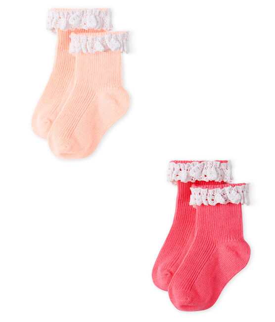 Baby Girls' Lace Socks - 2-Piece Set variante 3