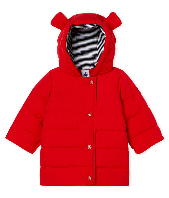 Baby Girls' Microfibre Down Jacket TERKUIT red