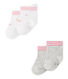 Set of 2 pairs of unisex baby's socks