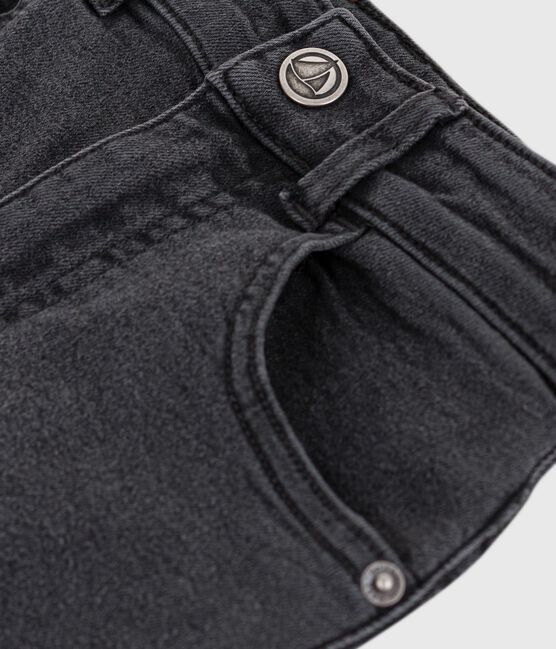 Children's denim trousers NOIR DELAVE black