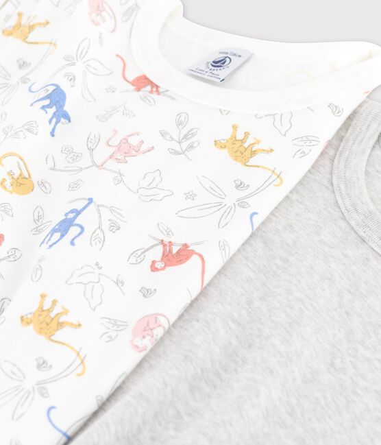 Boys' Short-Sleeved Organic Cotton T-shirts - 2-Pack variante 1