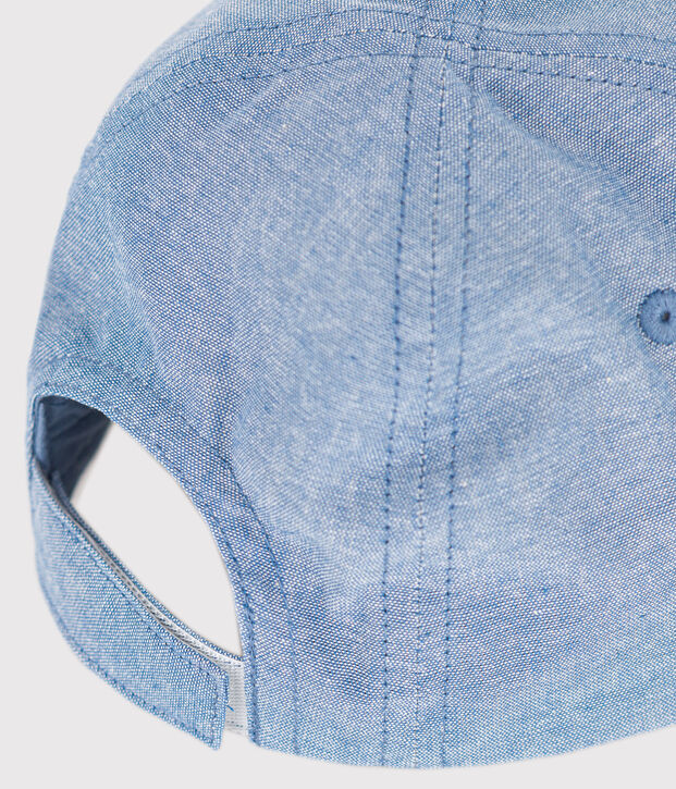 Babies' Sky Blue Denim Cap blue