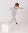 Boys' striped pyjamas COQUILLE beige/SMOKING blue