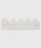 Baby Girls' Rib Knit Crown MARSHMALLOW white