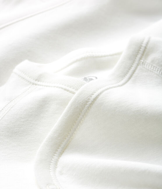 Baby Kimono Bodysuit and Undershirt Set in Rib Knit variante 1