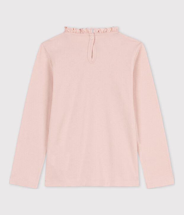 Girls' Long-sleeved Cotton T-Shirt pink