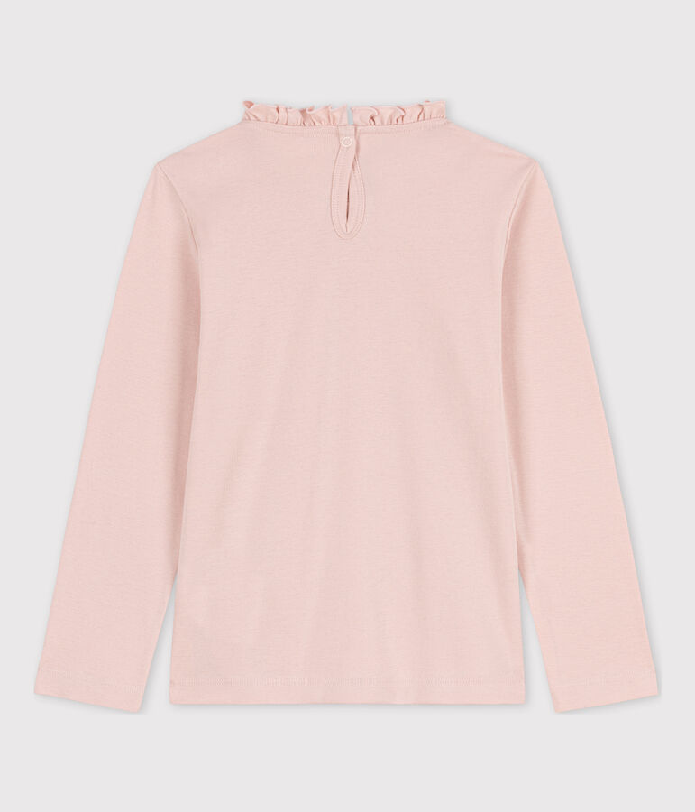 Girls' Long-sleeved Cotton T-Shirt pink