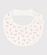Rib knit baby bibs