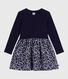 Children's long-sleeved cotton dress